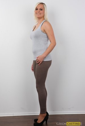 Czech Casting  invites you to browse their free pictures with Kristyna exhibit hot body